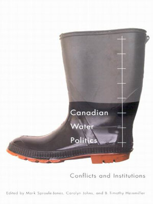 cover image of Canadian Water Politics
